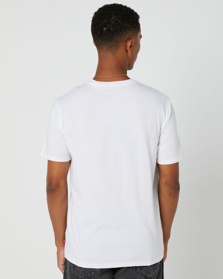 WHITE MENS CLOTHING LEVI'S T-SHIRTS + SINGLETS - 17783-0140