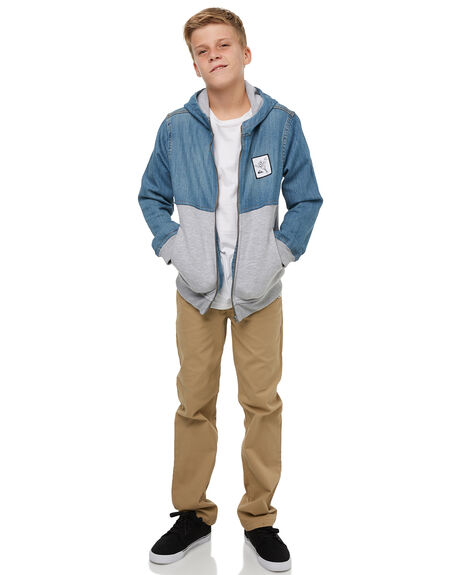 MIDDLE SKY KIDS BOYS QUIKSILVER JUMPERS + JACKETS - EQBJK03142BSWW