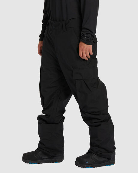 BLACK SNOW MENS BILLABONG SNOW PANTS - ABYTP00103-BLK