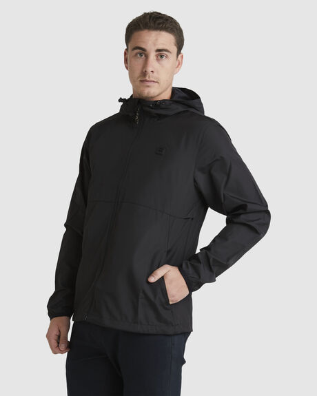 BLACK MENS CLOTHING BILLABONG COATS + JACKETS - ABYJK00101-BLK