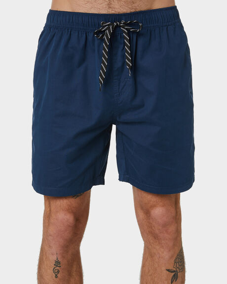 Swell Malibu Beach Short - Denim | SurfStitch