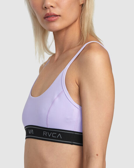 LAVENDER WOMENS ACTIVEWEAR RVCA SPORTS BRAS - AVJKT00162-LAV