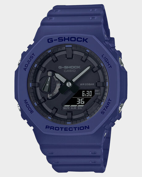 BLUE MENS ACCESSORIES G SHOCK WATCHES - GA2100-2ABLUE