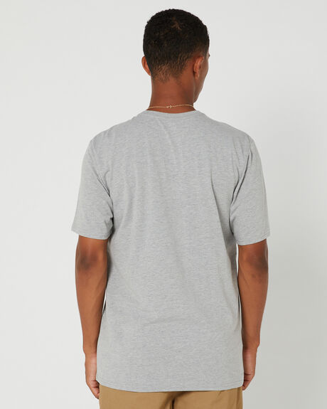 DARK GREY HEATHER MENS CLOTHING HURLEY GRAPHIC TEES - AMTS23Q1PAH063