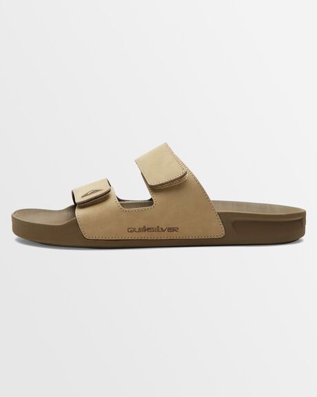 TAN MENS FOOTWEAR QUIKSILVER SANDALS - AQYL101256-CSJ1