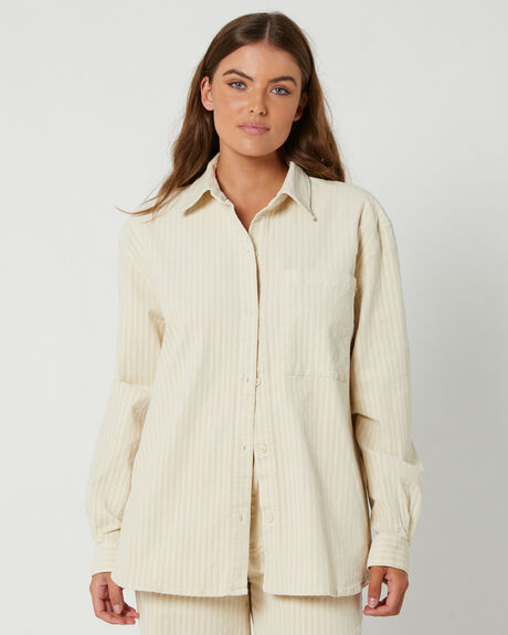 BEACH SAND WOMENS CLOTHING RUSTY SHIRTS - WSL807BHS