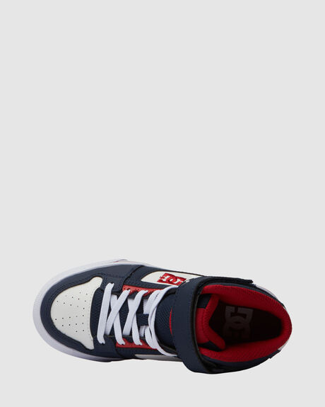 DC NAVY ATH RED KIDS BOYS DC SHOES SNEAKERS - ADBS300324-NYR