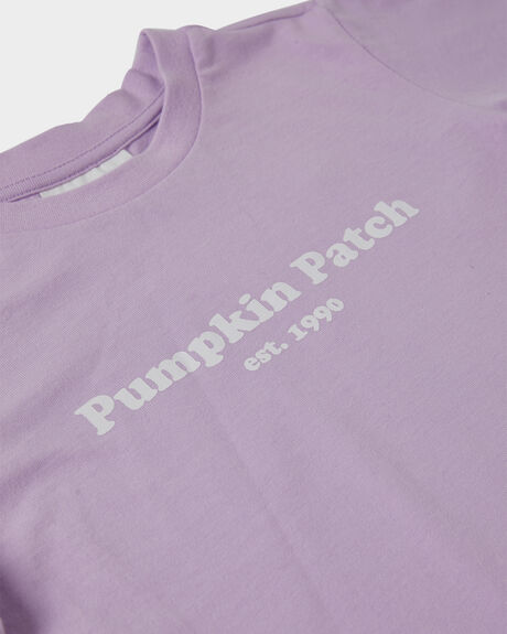 LAVENDER KIDS GIRLS PUMPKIN PATCH TOPS - 20TG8027TPPLAV