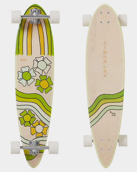 BIRDY FLORAL SKATE SKATE IMPALA LONGBOARDS - IMPLB001BIRDY