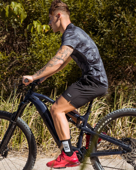 BLACK MENS CLOTHING UNIT SHORTS - 229117002-BLACK