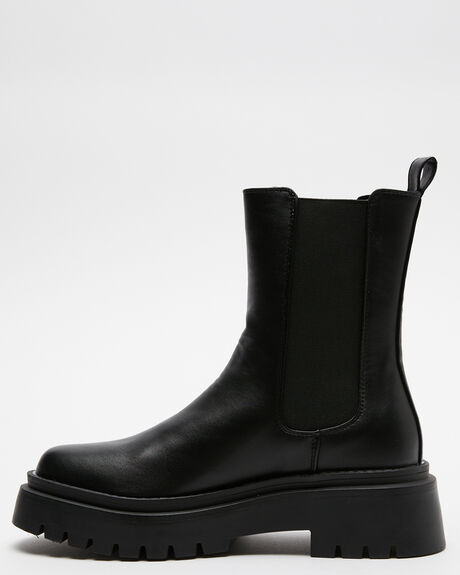 BLACK WOMENS FOOTWEAR BILLINI BOOTS - B1374-BLK