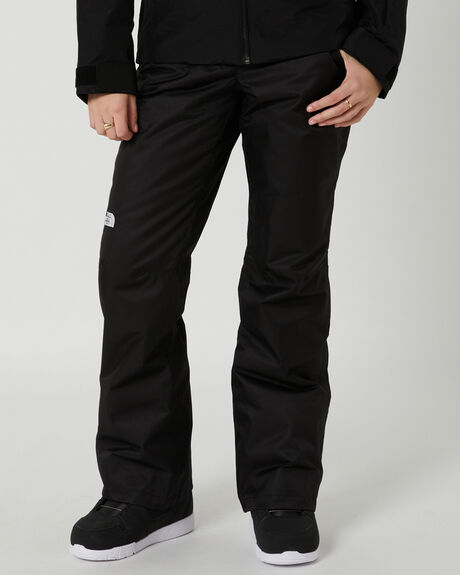 TNF BLACK SNOW WOMENS THE NORTH FACE SNOW PANTS - NF0A7WYJJK3