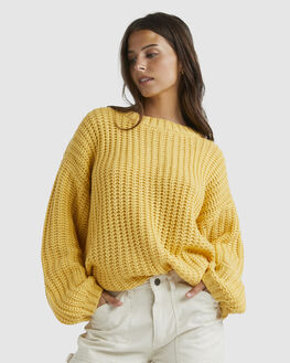Yellow jumper womens on sale