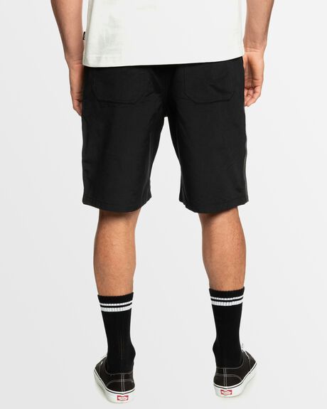 BLACK MENS CLOTHING QUIKSILVER SHORTS - AQYWS03249-KVJ0