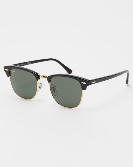 Ray Ban Clubmaster Polar Sunglasses Black SurfStitch
