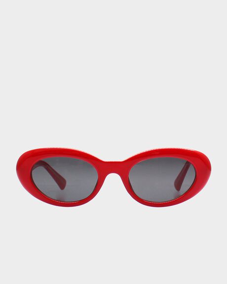 RED WOMENS ACCESSORIES REALITY EYEWEAR SUNGLASSES - REA-SIR-RED