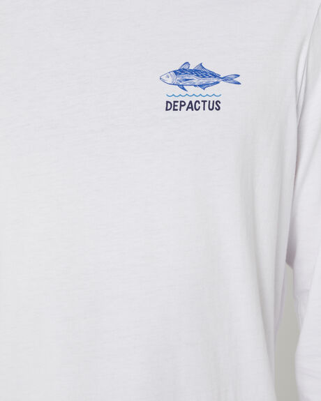 WHITE MENS CLOTHING DEPACTUS GRAPHIC TEES - D5211102WHT
