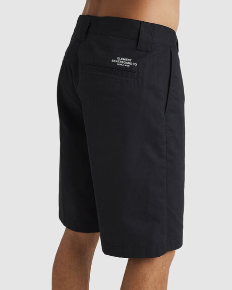 FLINT BLACK MENS CLOTHING ELEMENT SHORTS - ELYWS00124-FBK