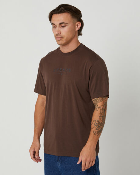 COFFEE MENS CLOTHING AFENDS T-SHIRTS + SINGLETS - M234002-ETH