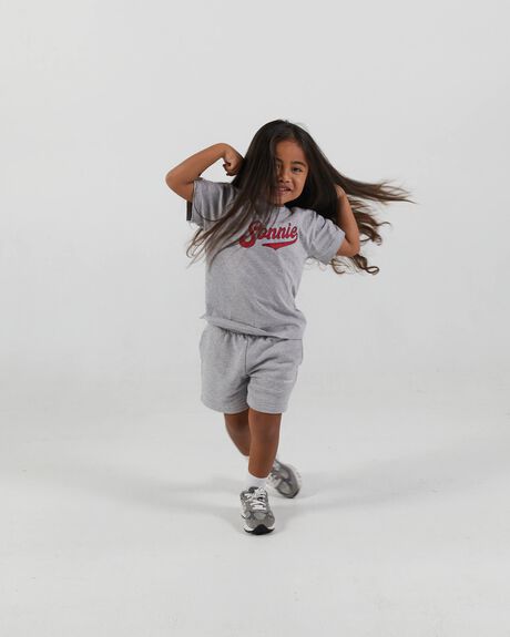GREY KIDS BOYS SONNIE TOPS - KSHSS2334-22-4