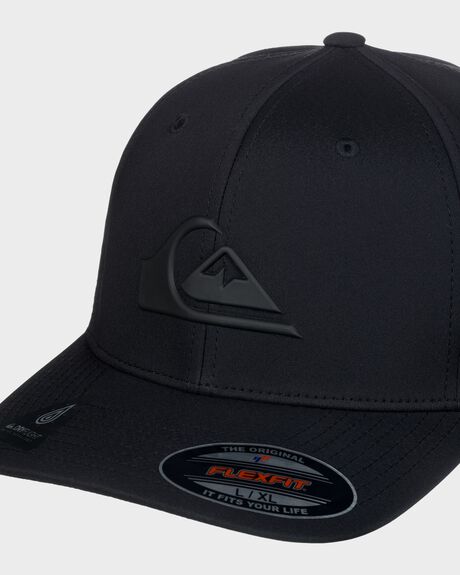 TRUE BLACK MENS ACCESSORIES QUIKSILVER HEADWEAR - AQYHA04614-KVJ3