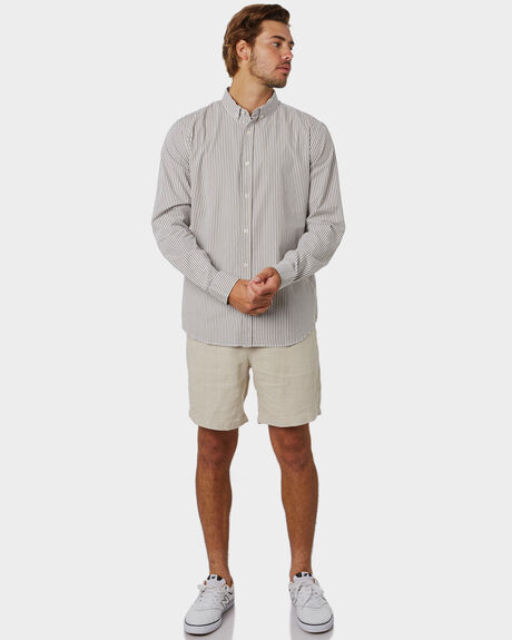 OATMEAL MENS CLOTHING ACADEMY BRAND SHORTS - 20S609OAT