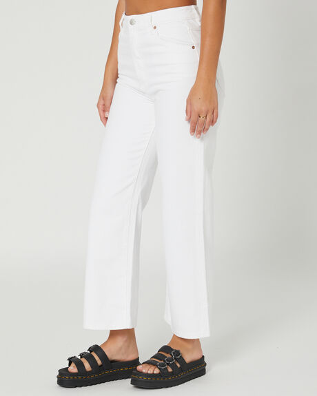 VINTAGE WHITE WOMENS CLOTHING ROLLAS JEANS - R31J65-006