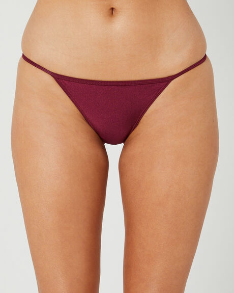 MERLOT WOMENS SWIMWEAR SWELL BIKINI BOTTOMS - S8231341MER