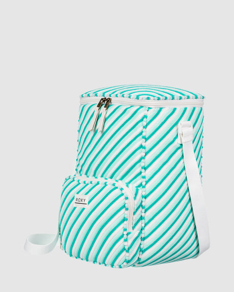 BEACH GLASS MINI STRIPE WOMENS ACCESSORIES ROXY BACKPACKS + BAGS - ERJAA04345-GCZ4