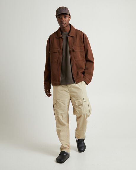 SAND MENS CLOTHING BLACK NOISE WHITE RAIN PANTS - BNMW24325-NAT