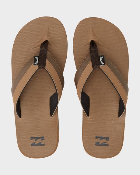 CAMEL MENS FOOTWEAR BILLABONG SLIDES + THONGS - UBYL100037-CAM