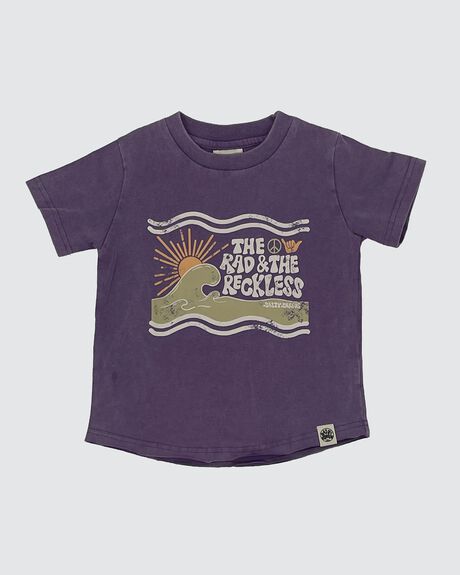 PURPLE KIDS BOYS SALTY SHREDS TOPS - TH-4-S-1725