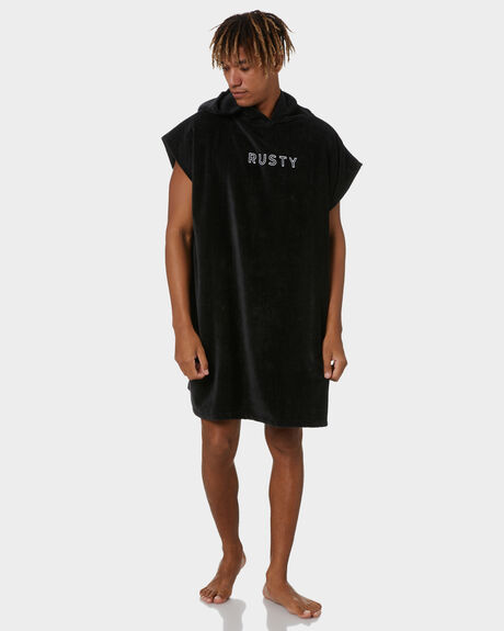 BLACK MENS ACCESSORIES RUSTY TOWELS - TWU0001BLK