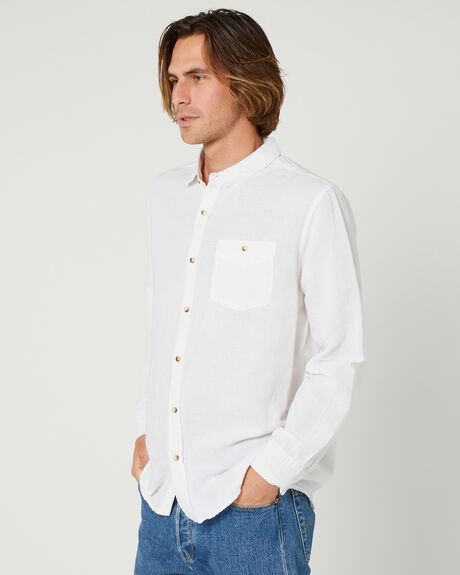 WHITE MENS CLOTHING ROLLAS SHIRTS - 16124B001