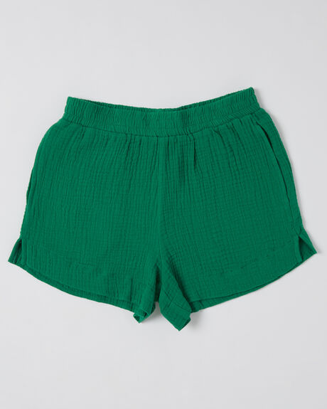 GREEN KIDS YOUTH GIRLS SWELL SHORTS + SKIRTS - SWGW23224GRN