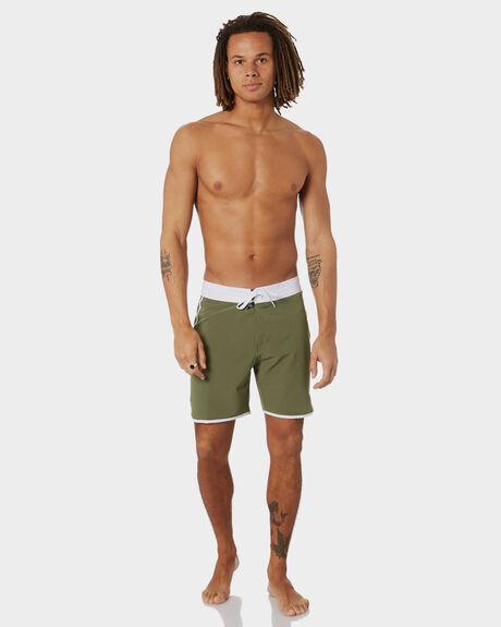 Swell Mahalo 18In Boardshort - Moss | SurfStitch