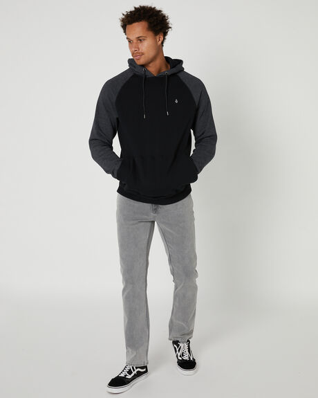 BLACK MENS CLOTHING VOLCOM HOODIES - A4132216BLK
