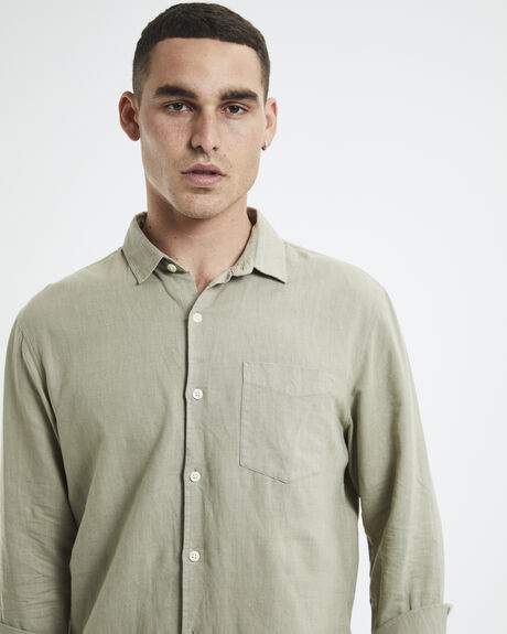 GREEN MENS CLOTHING ARVUST SHIRTS - 17685900025