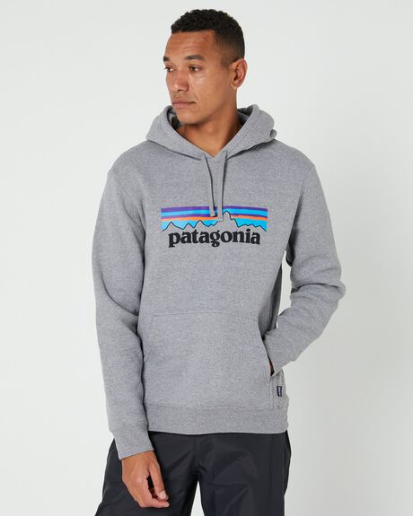 GREY MENS CLOTHING PATAGONIA HOODIES - 39622-GLH-XS