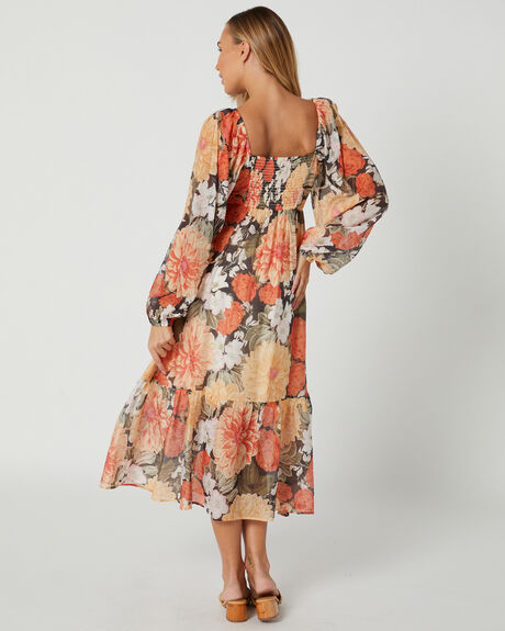 VINTAGE FLORAL WOMENS CLOTHING MINKPINK DRESSES - MG2303456-VINFL