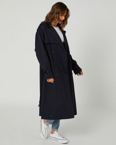 NIGHTWATCH BLUE WOMENS CLOTHING LEVI'S COATS + JACKETS - A4445-0000
