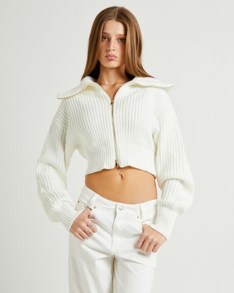 Simmy Double Zip Knit Top