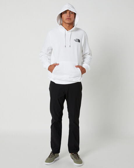 TNF WHITE / TNF BLACK MENS CLOTHING THE NORTH FACE HOODIES - NF0A7UNSLA9