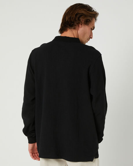 BLACK MENS CLOTHING NO NEWS SHIRTS - N5224443BLK