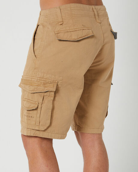 KHAKI MENS CLOTHING RIP CURL SHORTS - 01XMWS0064