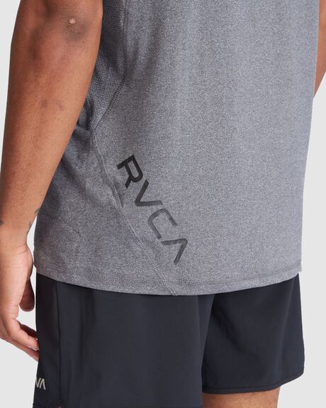 CHARCOAL HEATHER MENS CLOTHING RVCA SPORTSWEAR - V9021RSV-CCH