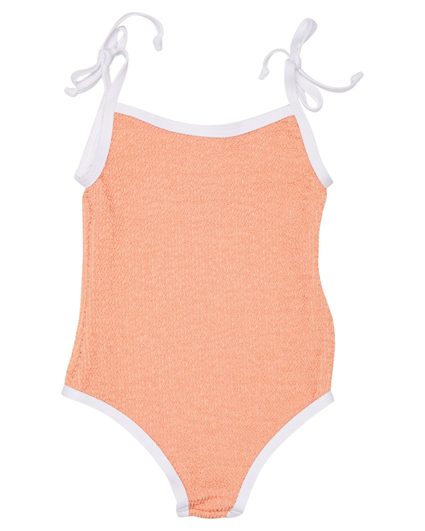 Zulu And Zephyr Mini Coral Onepiece - Coral | SurfStitch