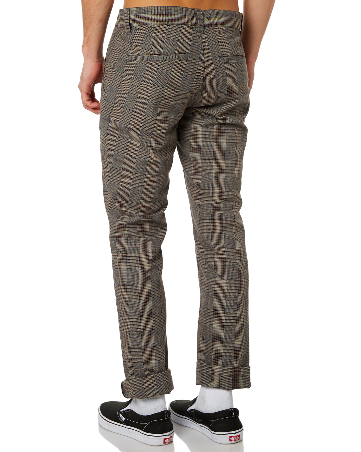 Brixton Reserve Mens Pant - Grey Plaid | SurfStitch