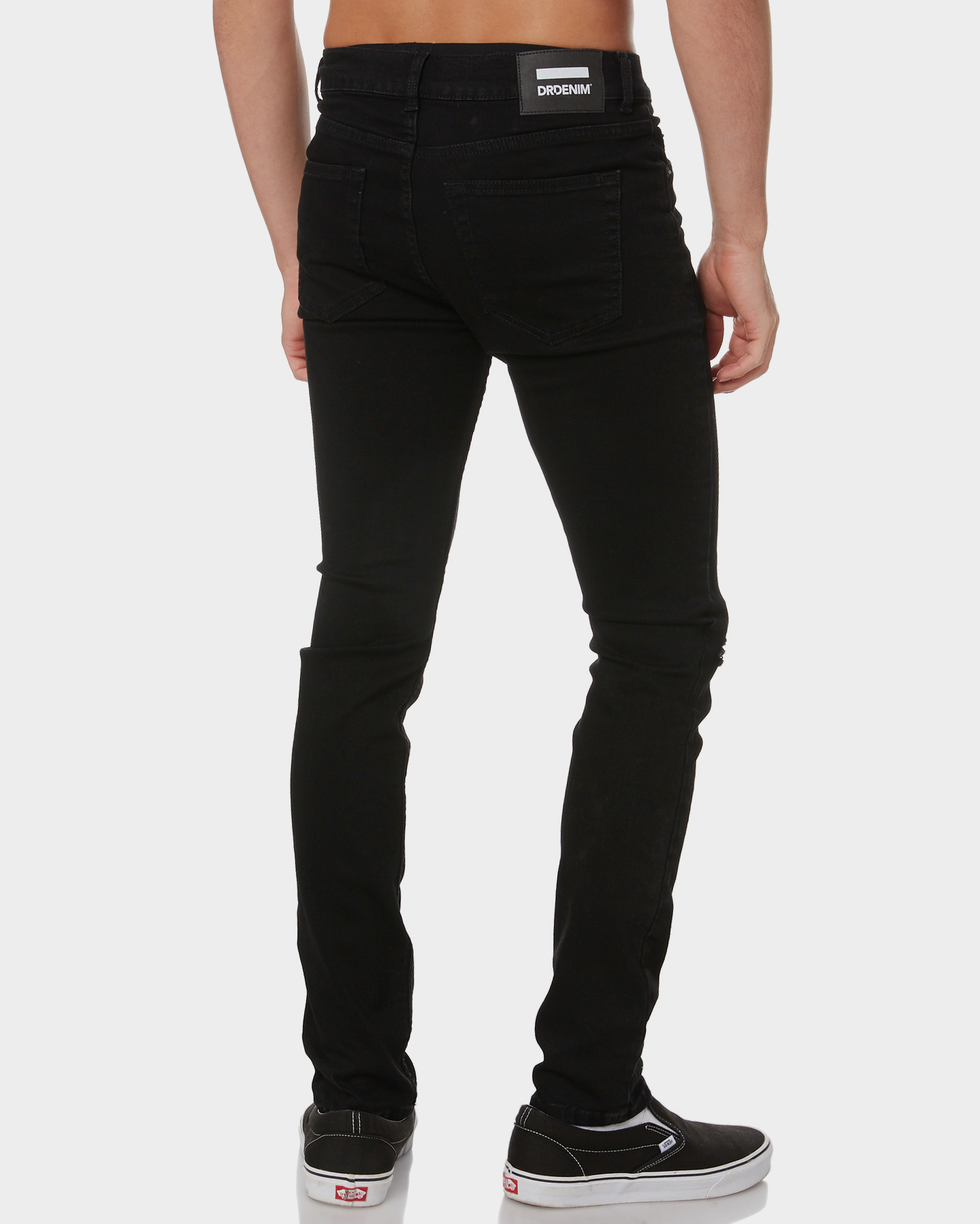 Dr Denim Chase Mens Jean - Black Ripped | SurfStitch