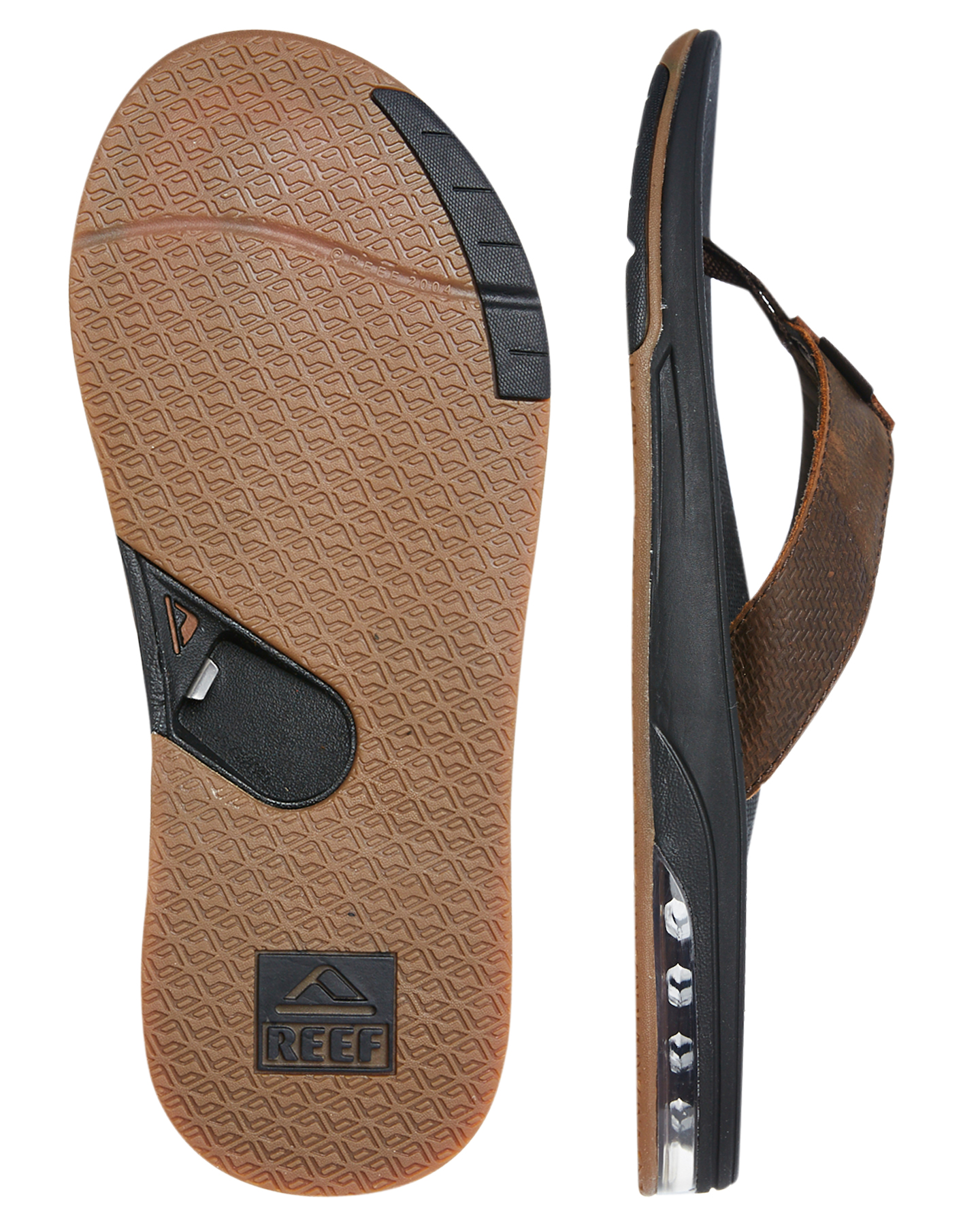 reef men's leather fanning